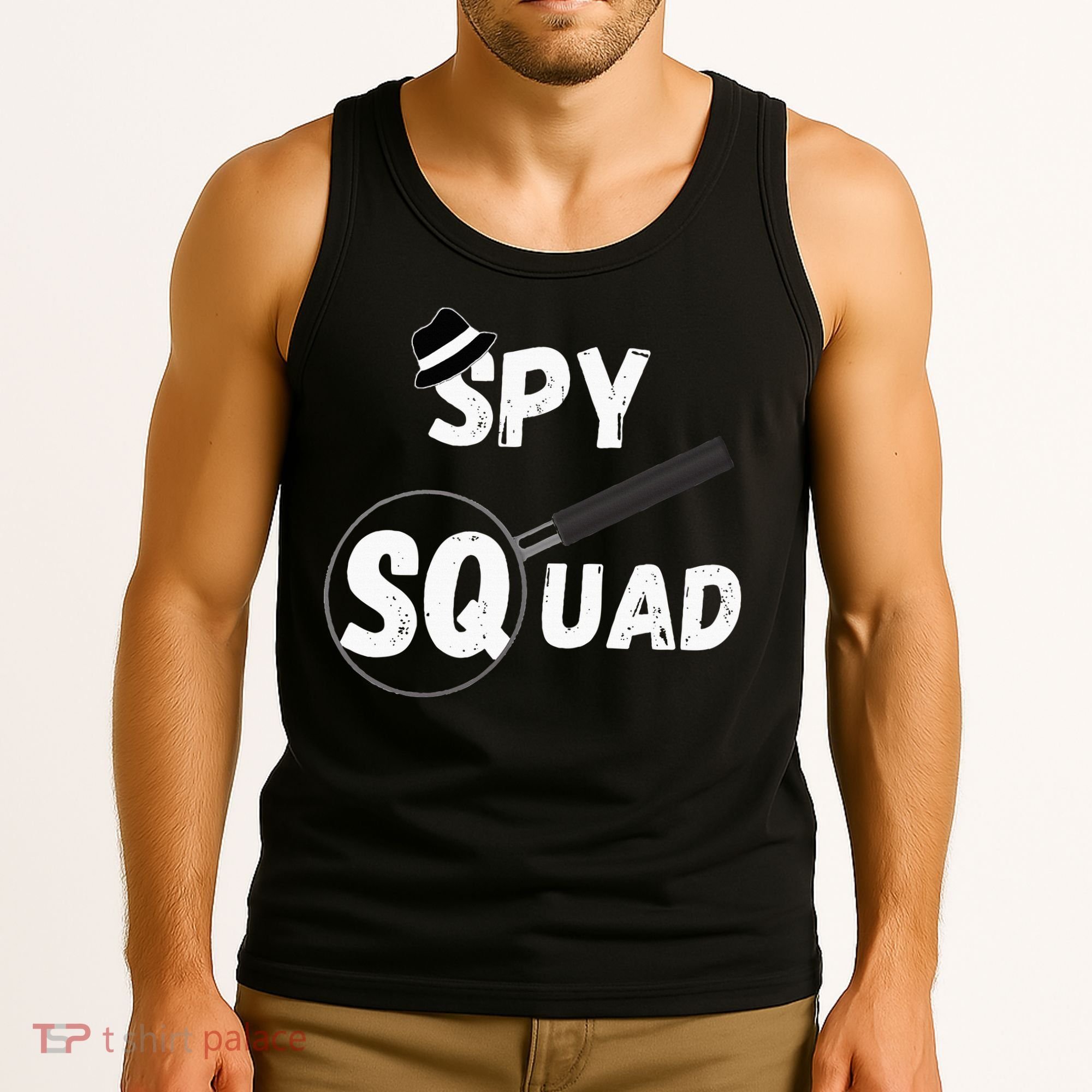 Spy Squad Detective Team Spying Crew Investigate Espionage Tank Top