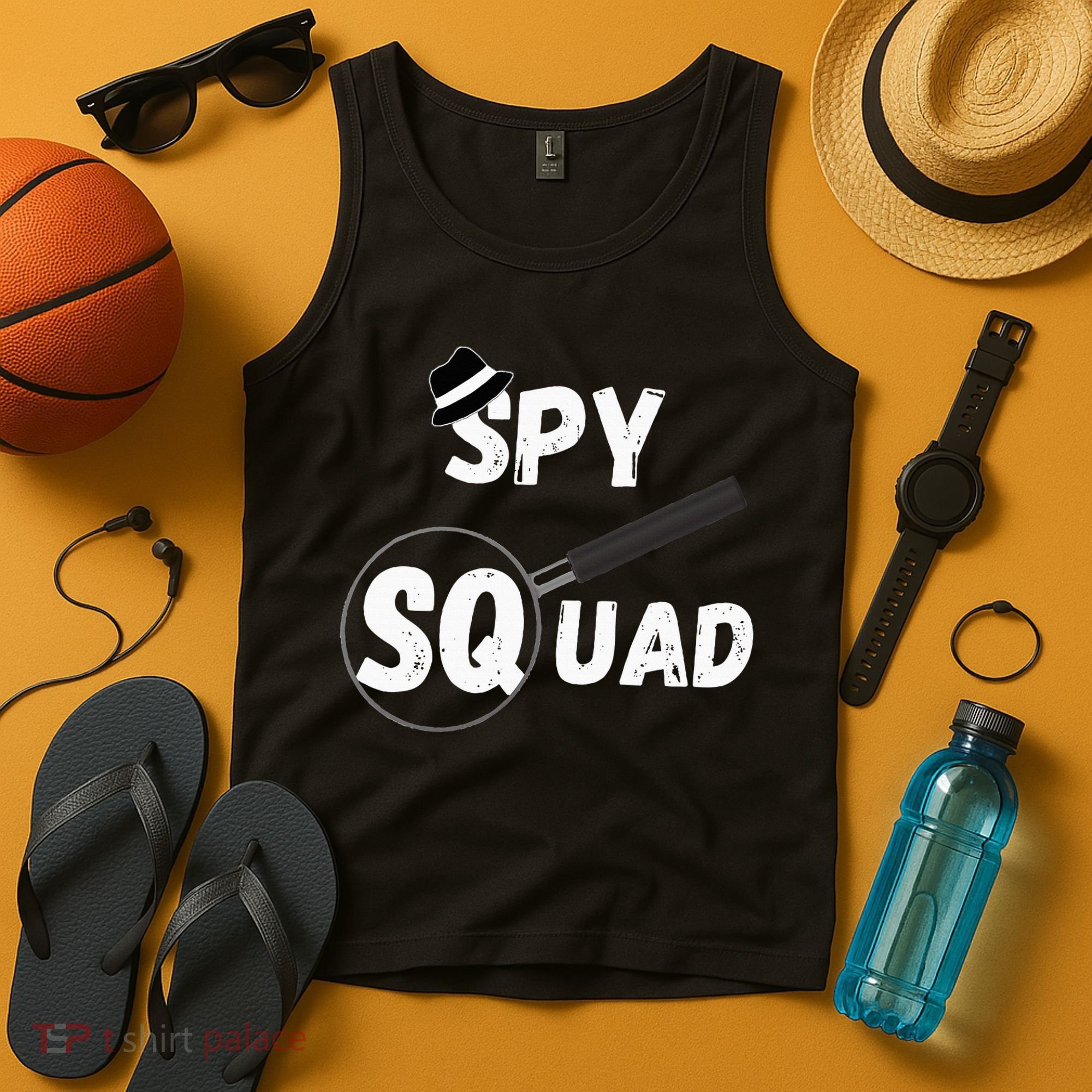 Spy Squad Detective Team Spying Crew Investigate Espionage Tank Top