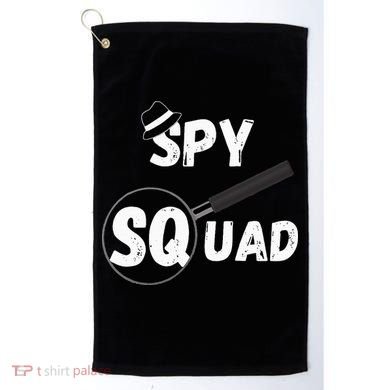 Spy Squad Detective Team Spying Crew Investigate Espionage Golf Towel