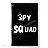 Spy Squad Detective Team Spying Crew Investigate Espionage Golf Towel thumb 0