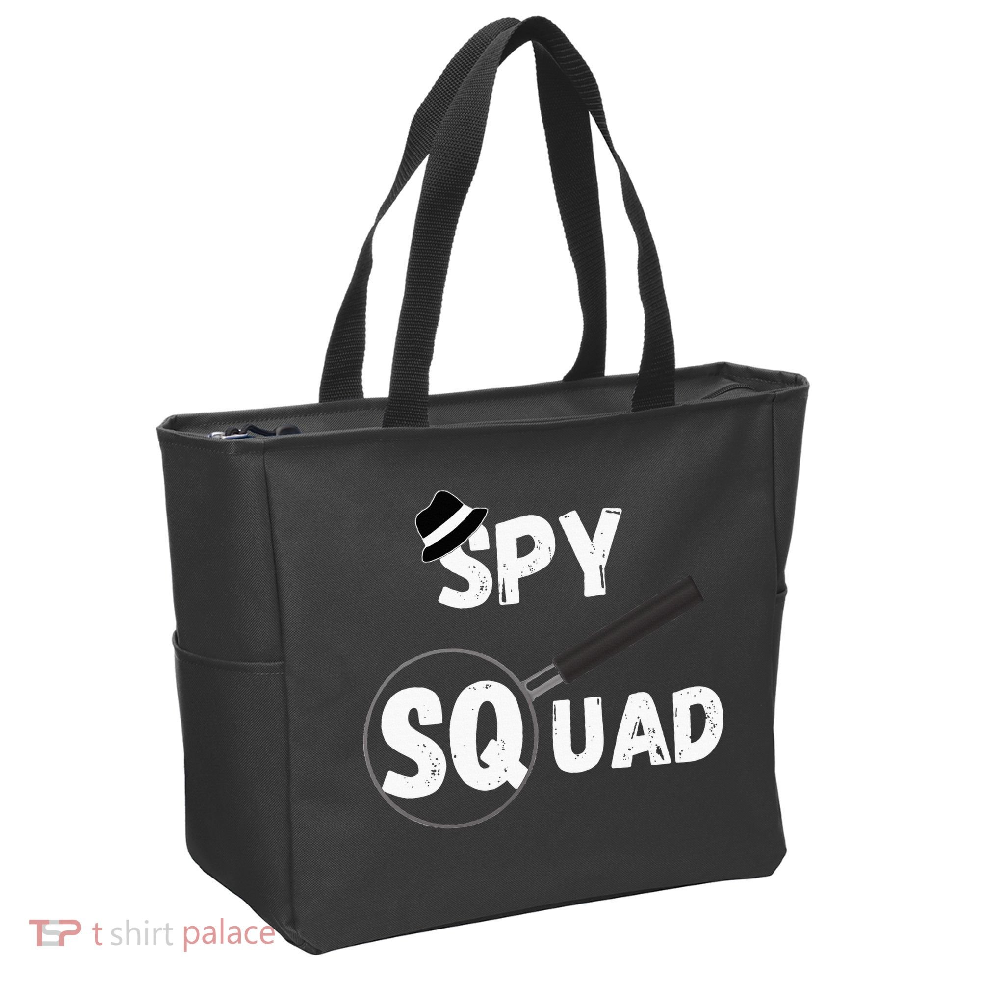 Spy Squad Detective Team Spying Crew Investigate Espionage Tote Bag