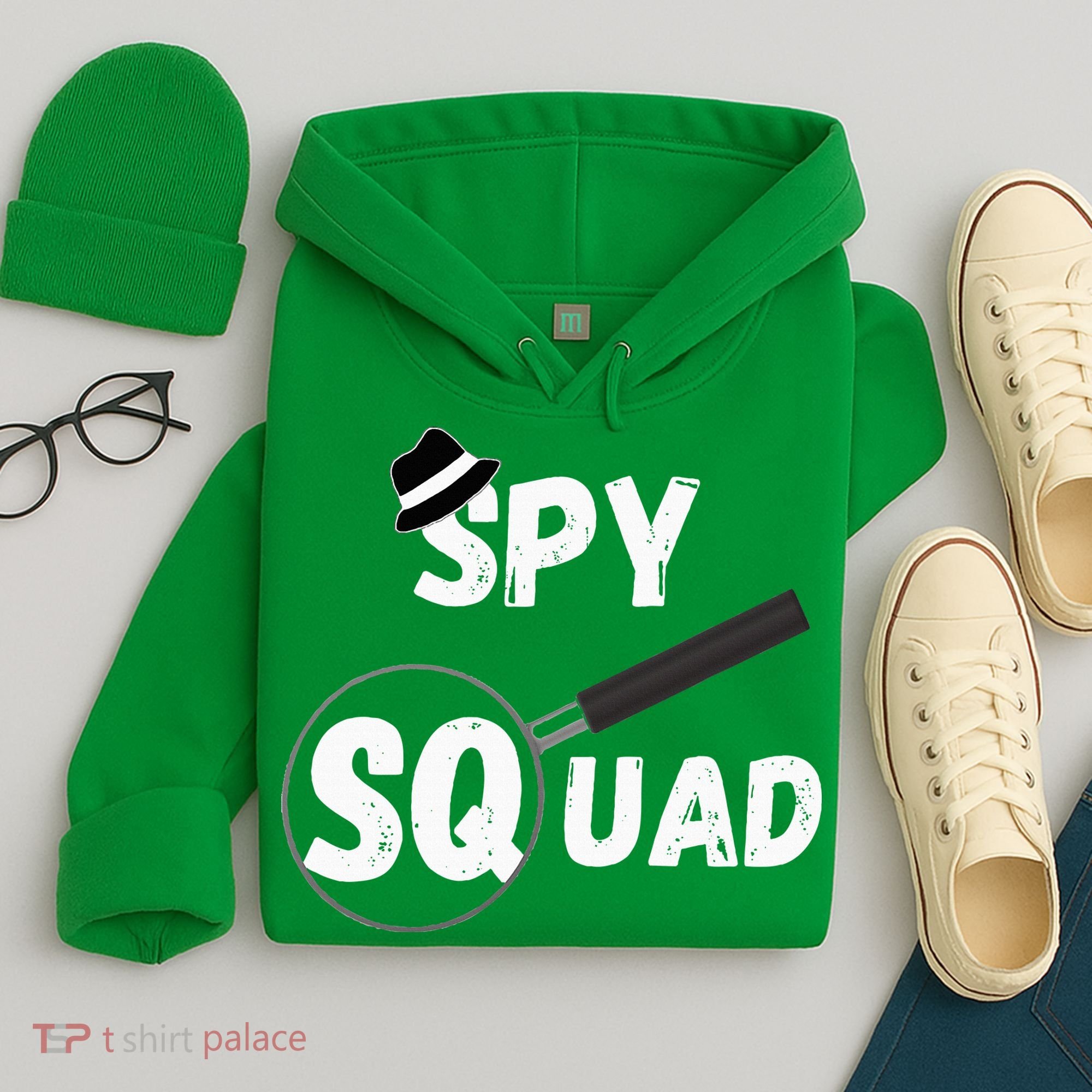 Spy Squad Detective Team Spying Crew Investigate Espionage Hoodie