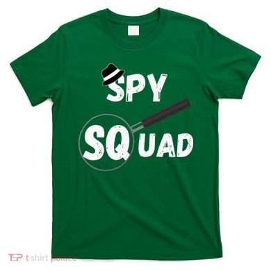 Spy Squad Detective Team Spying Crew Investigate Espionage T-Shirt