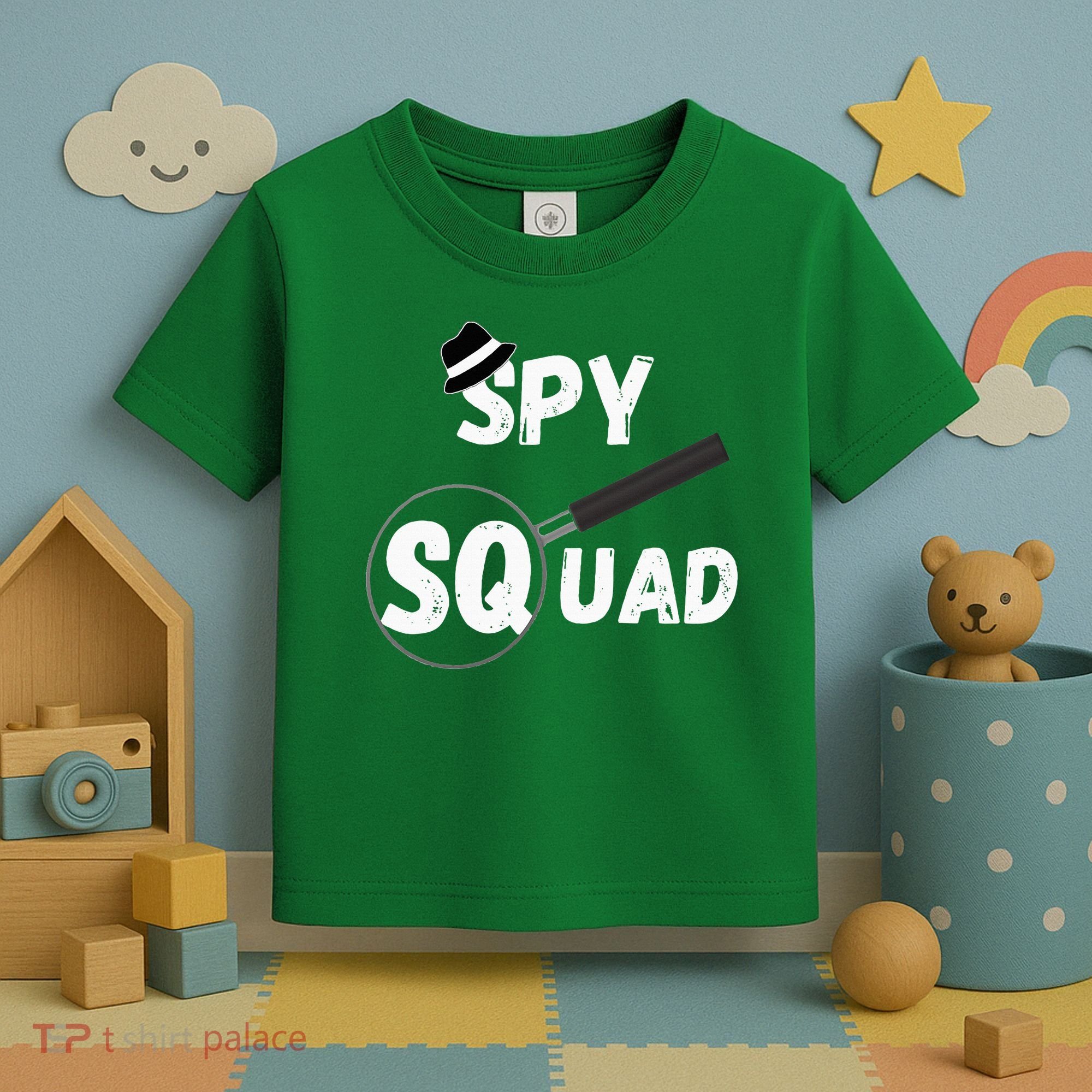 Spy Squad Detective Team Spying Crew Investigate Espionage Toddler T-Shirt