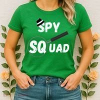 Spy Squad Detective Team Spying Crew Investigate Espionage Women's T-Shirt thumb 2