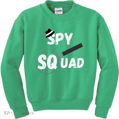 Spy Squad Detective Team Spying Crew Investigate Espionage Kids Sweatshirt