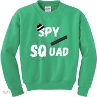 Spy Squad Detective Team Spying Crew Investigate Espionage Kids Sweatshirt thumb 0