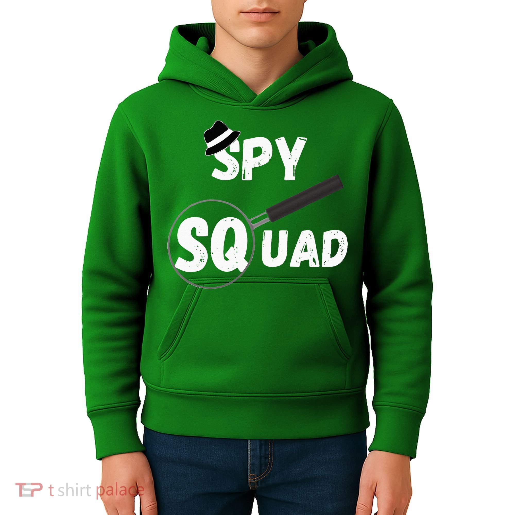 Spy Squad Detective Team Spying Crew Investigate Espionage Kids Hoodie
