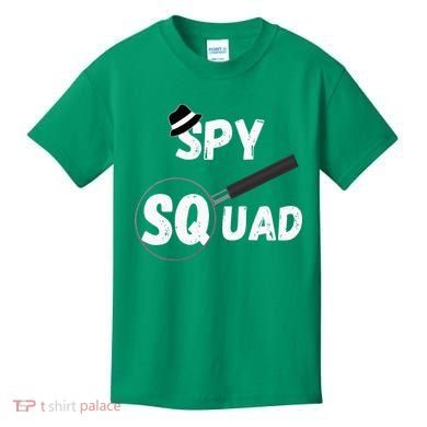 Spy Squad Detective Team Spying Crew Investigate Espionage Kids T-Shirt
