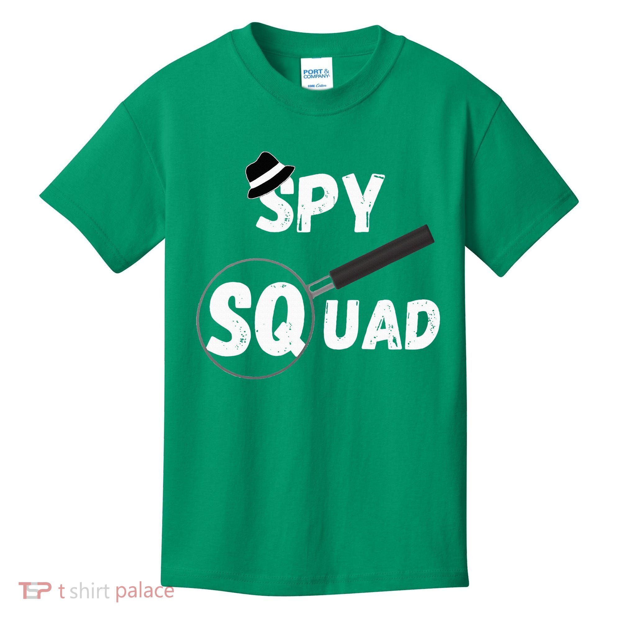 Spy Squad Detective Team Spying Crew Investigate Espionage Kids T-Shirt