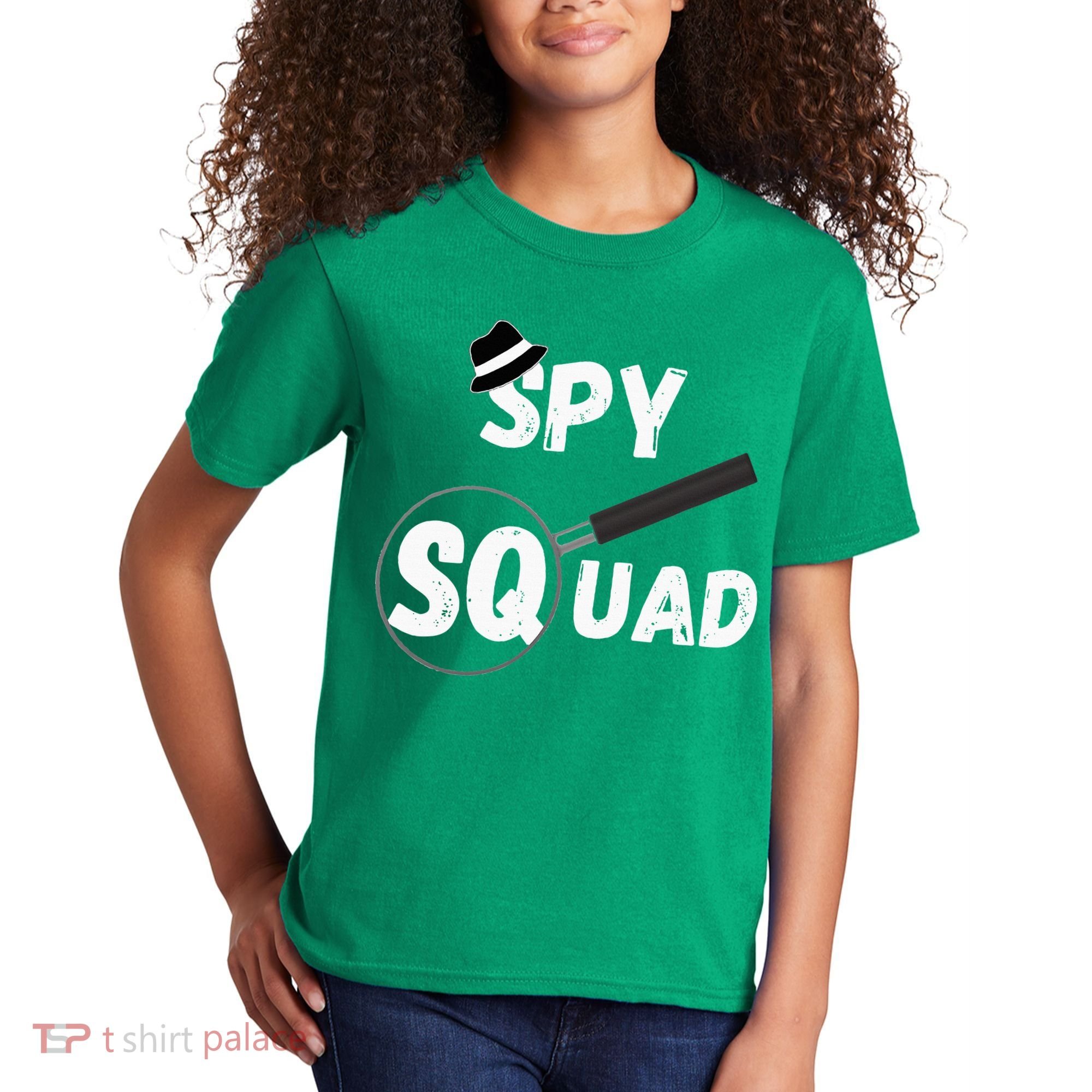 Spy Squad Detective Team Spying Crew Investigate Espionage Kids T-Shirt