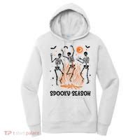 Spooky Season Dancing Skeleton Halloween Costume Funny Cute Women's Hoodie thumb 0