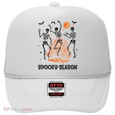 Spooky Season Dancing Skeleton Halloween Costume Funny Cute Hat
