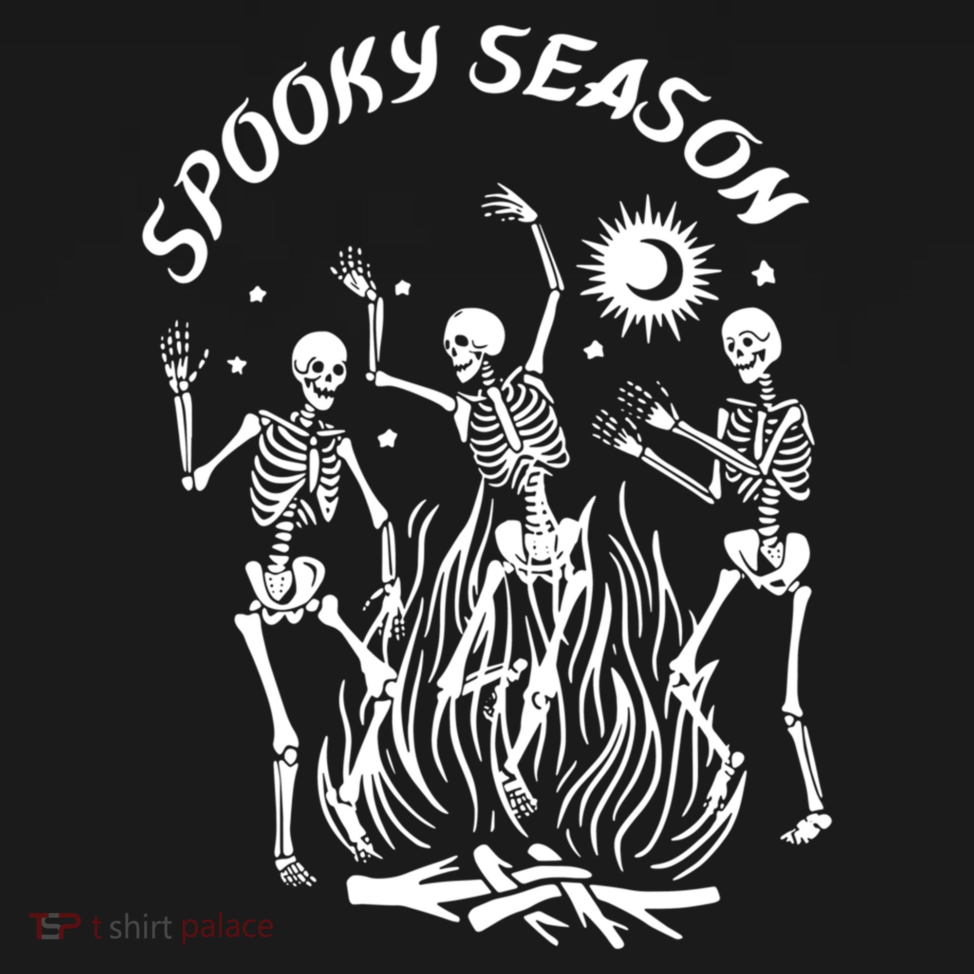 Spooky Season Dancing Skeleton Halloween Costume Ornament