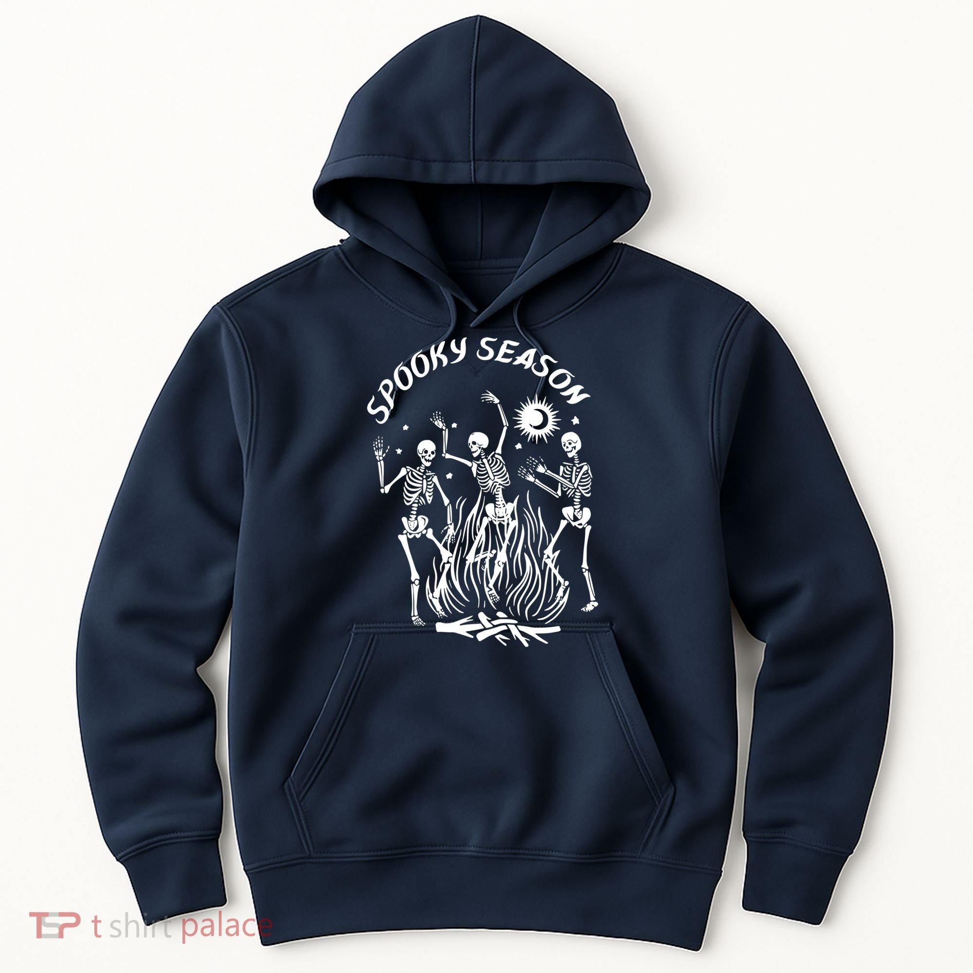 Spooky Season Dancing Skeleton Halloween Costume Hoodie