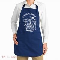 Spooky Season Dancing Skeleton Halloween Costume Apron thumb 2