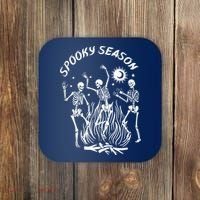 Spooky Season Dancing Skeleton Halloween Costume Coaster thumb 0