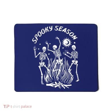 Spooky Season Dancing Skeleton Halloween Costume Mousepad