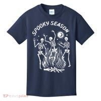 Spooky Season Dancing Skeleton Halloween Costume Kids T-Shirt thumb 0