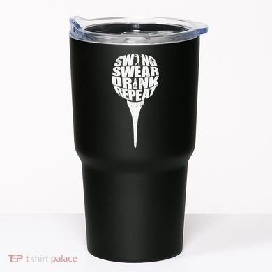 Swing Swear Drink Repeat Player Funny  Golf Lover Tumbler