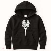 Swing Swear Drink Repeat Player Funny  Golf Lover Kids Hoodie thumb 0