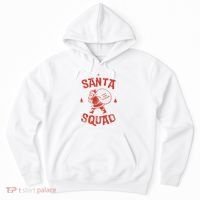 Santa Squad Dont Stop Believing Christmas Hoodie thumb 0