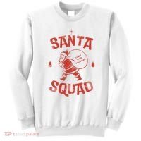 Santa Squad Dont Stop Believing Christmas Sweatshirt thumb 0