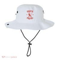 Santa Squad Dont Stop Believing Christmas Bucket Hat thumb 0