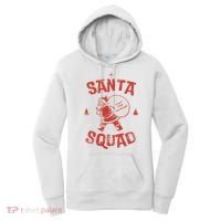 Santa Squad Dont Stop Believing Christmas Women's Hoodie thumb 0