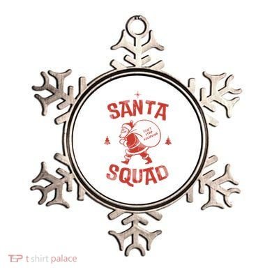 Santa Squad Dont Stop Believing Christmas Ornament