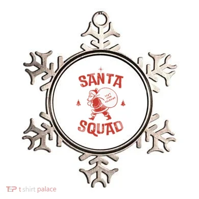 Santa Squad Dont Stop Believing Christmas Ornament