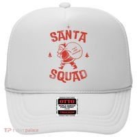 Santa Squad Dont Stop Believing Christmas Hat thumb 0
