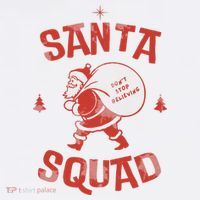 Santa Squad Dont Stop Believing Christmas Toddler T-Shirt thumb 4