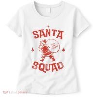 Santa Squad Dont Stop Believing Christmas Women's T-Shirt thumb 0