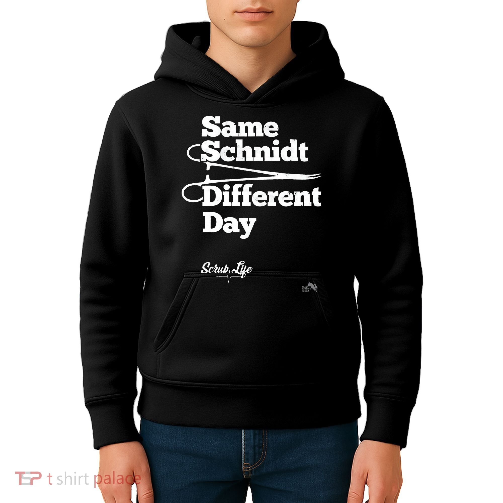 Same Schnidt Different Day Nurse & Surgical Tech Kids Hoodie