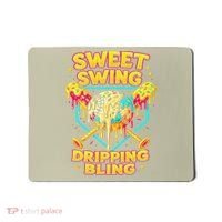 Sweet Swing Dripping Bling Baseball Mousepad thumb 0