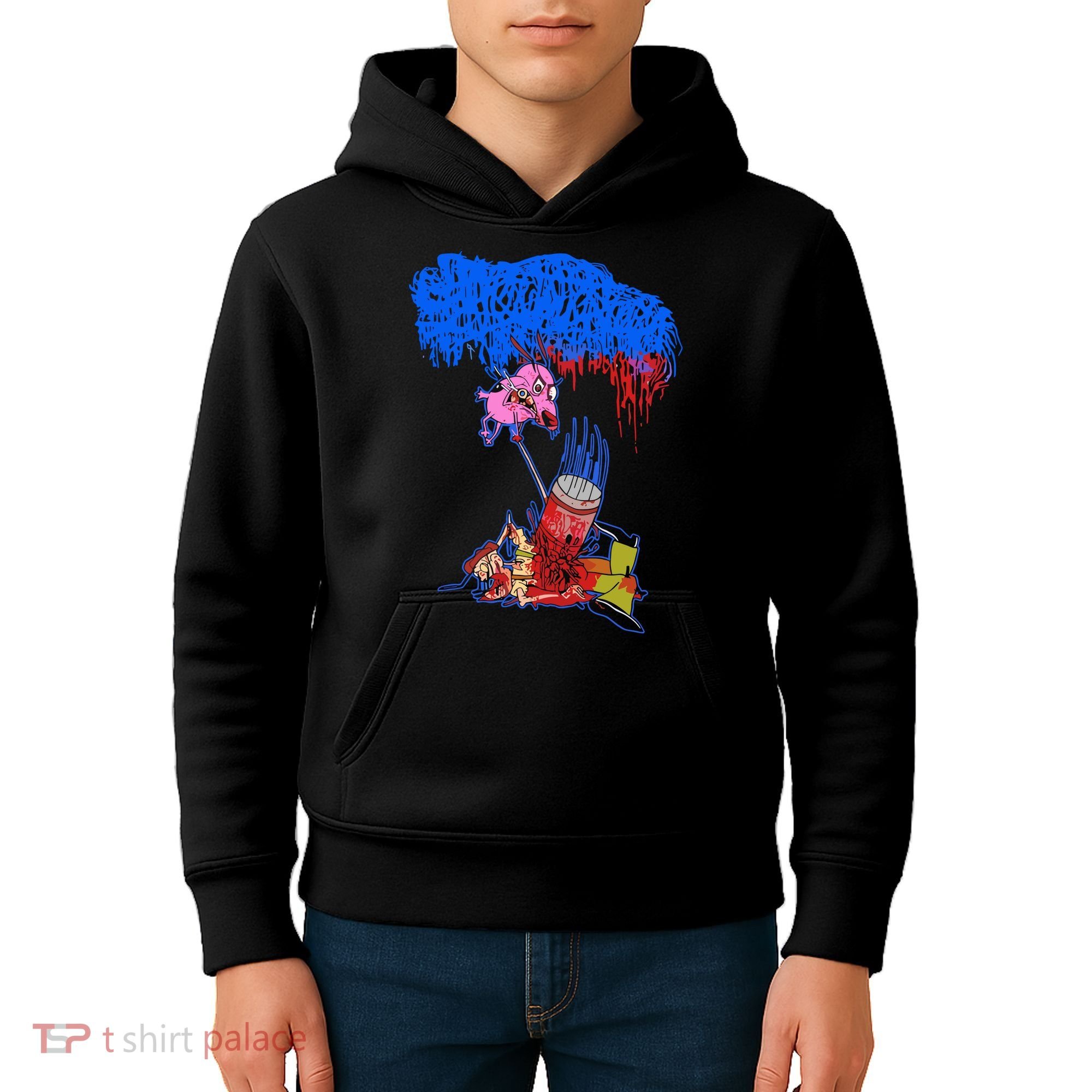 Sanguisugabogg Stupid Dog Kids Hoodie