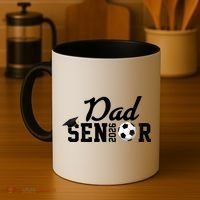 Senior Soccer Dad 2026 Class Of 26 Grad Coffee Mug thumb 4