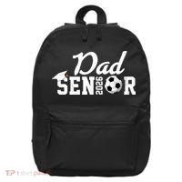 Senior Soccer Dad 2026 Class Of 26 Grad 16 in Basic Backpack thumb 0