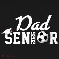Senior Soccer Dad 2026 Class Of 26 Grad Women's Hoodie thumb 2
