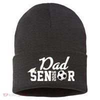 Senior Soccer Dad 2026 Class Of 26 Grad Sustainable Knit Beanie thumb 0