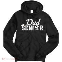 Senior Soccer Dad 2026 Class Of 26 Grad Tie Dye Hoodie thumb 0