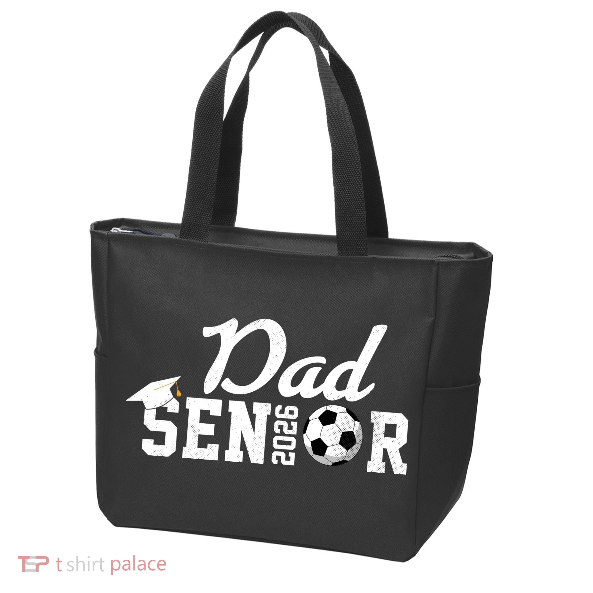 Senior Soccer Dad 2026 Class Of 26 Grad Tote Bag