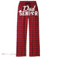 Senior Soccer Dad 2026 Class Of 26 Grad Women's Flannel Plaid Pajama Pants thumb 0