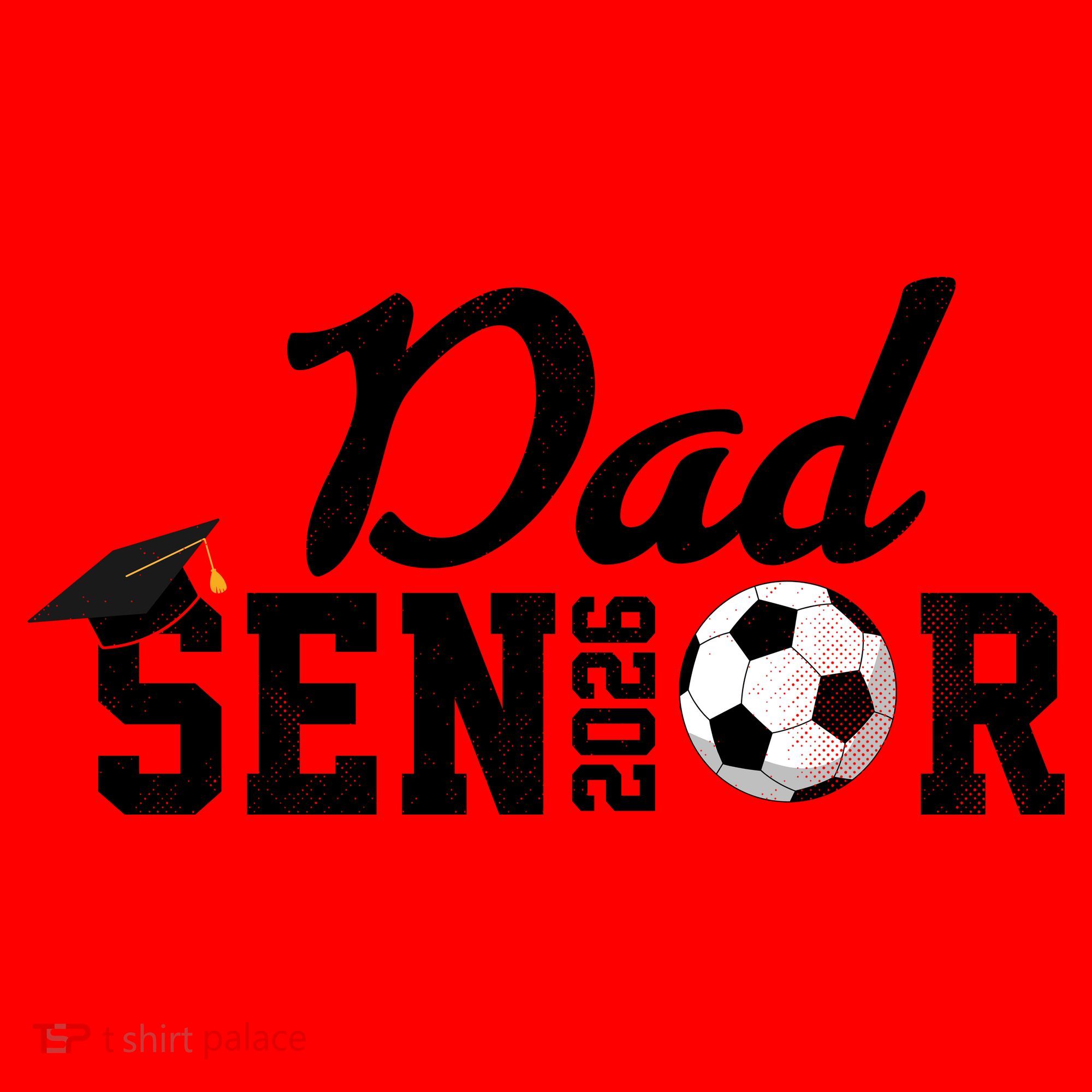 Senior Soccer Dad 2026 Class Of 26 Grad Santa Hat