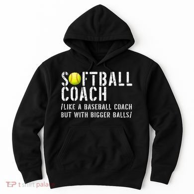 Softball Softball Dad Softball Coach Hoodie