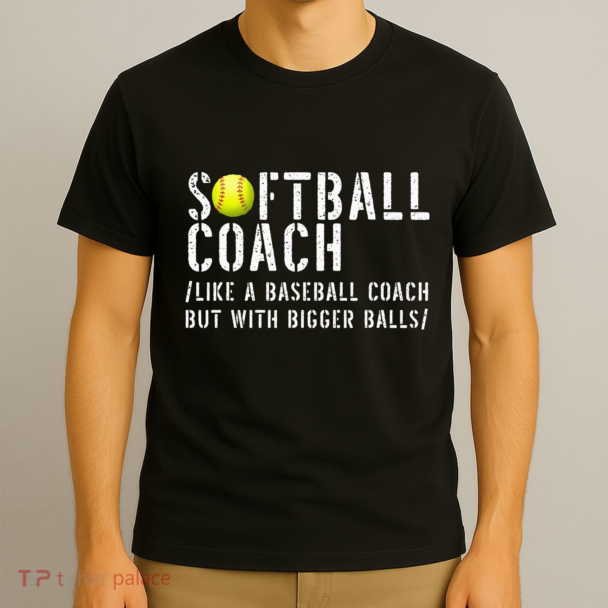 Softball Softball Dad Softball Coach T-Shirt