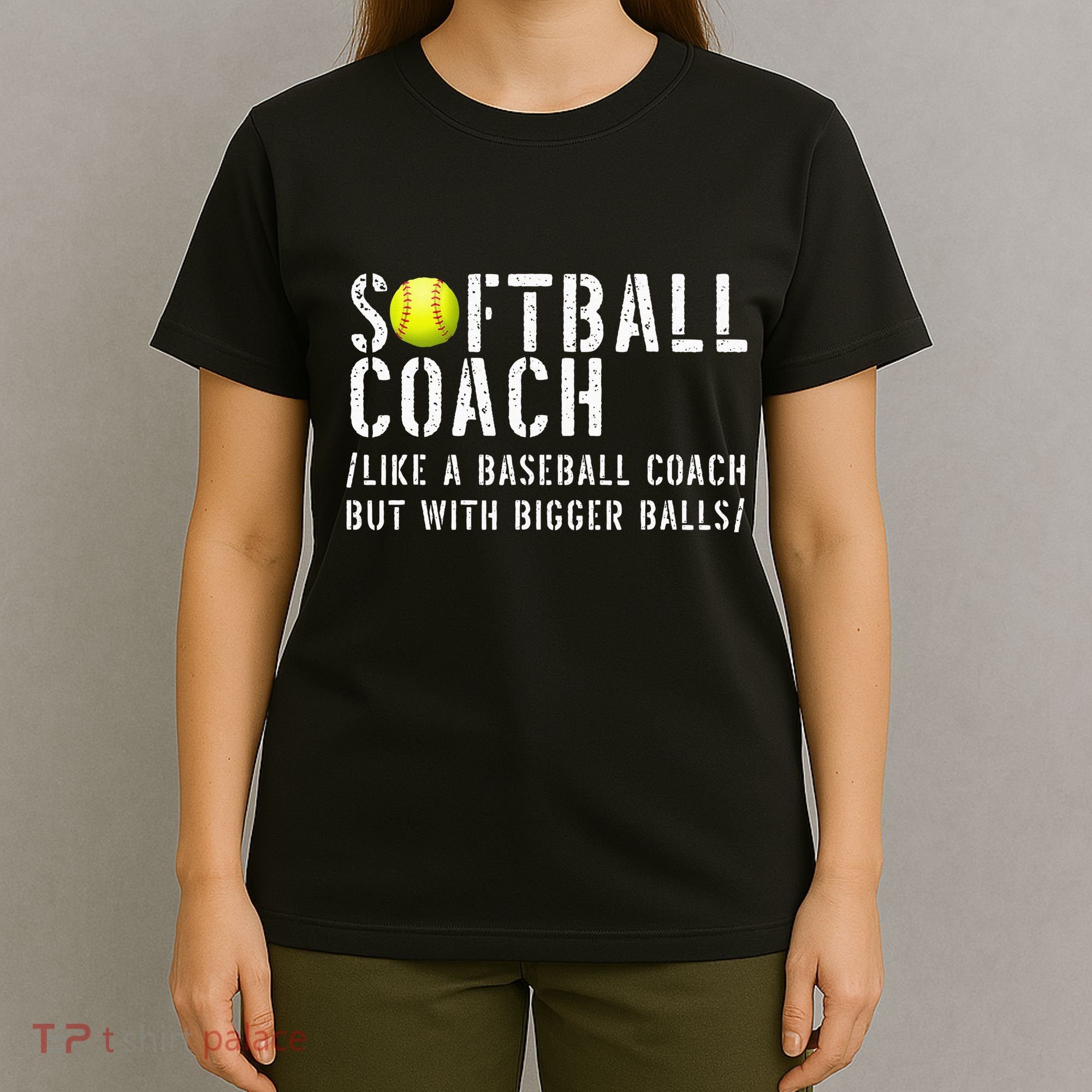 Softball Softball Dad Softball Coach T-Shirt
