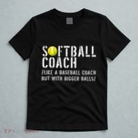 Softball Softball Dad Softball Coach T-Shirt thumb 5