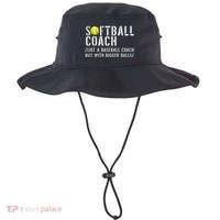 Softball Softball Dad Softball Coach Bucket Hat thumb 0